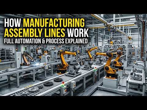How Manufacturing Assembly Lines Work – Building Thousands of Products With Perfect Timing.