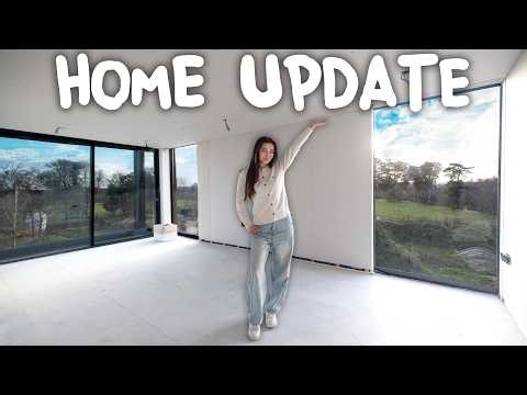 INSIDE MY UK DREAM HOME BUILD: PLASTERBOARD IS HERE!