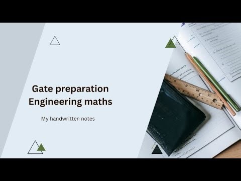 Engineering mathematics📐📊📚||Handwritten notes with explanation in telugu||