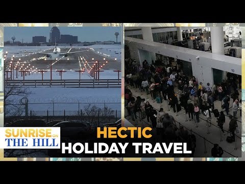 Winter Weather Cancels Flights As Record-Breaking Holiday Travel Season Pushes Ahead | SUNRISE