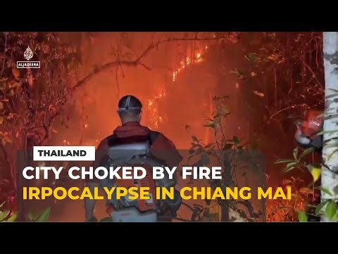 Northern Thailand wildfires: Chiang Mai choked by toxic smoke as volunteers fight on frontlines