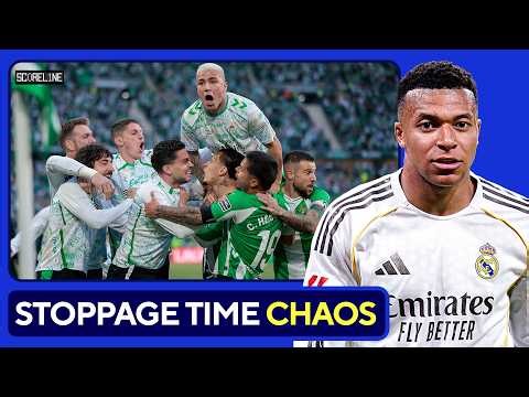 Real Betis STUN Real Madrid with last-second equalizer