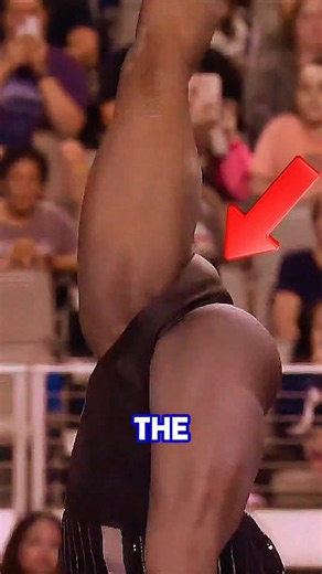 The Routine That Made Simone Biles a Legend Overnight 🤯🏅 #Shorts
