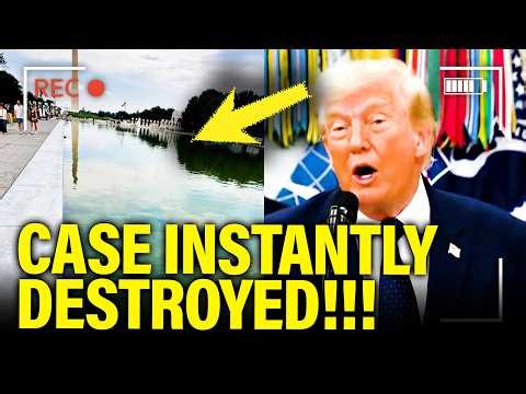 Trump BLOWS UP Reflecting Pool Case BEFORE IT STARTS!!!