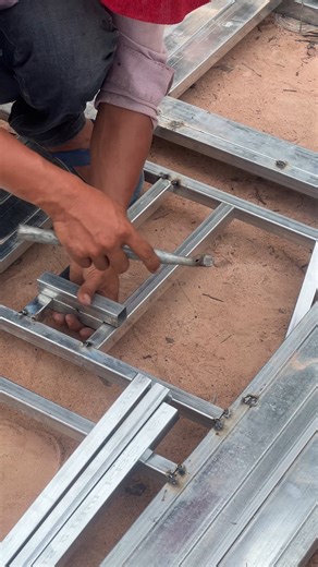 Welding Techniques To Weld and Install Sliding Gate | DIY crafts PR