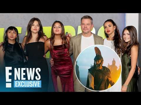 Matt Damon Shares Insight Into Daughter Alexia's Career in Hollywood | E! News