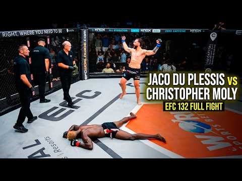 JACO DU PLESSIS VS CHRISTOPHER MOLY | EFC 132 FULL FIGHT