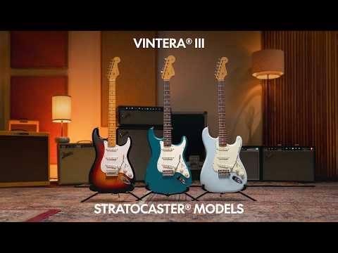 Exploring the Vintera III Stratocaster Models | Vintera III | Fender