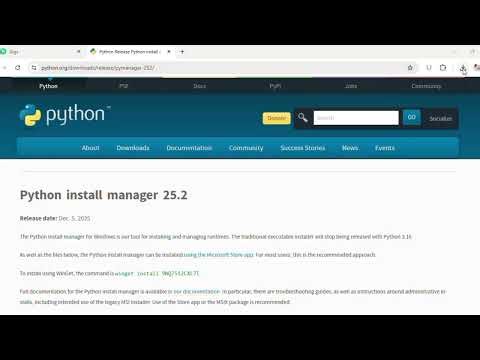 python change version | For Window 10 and 11