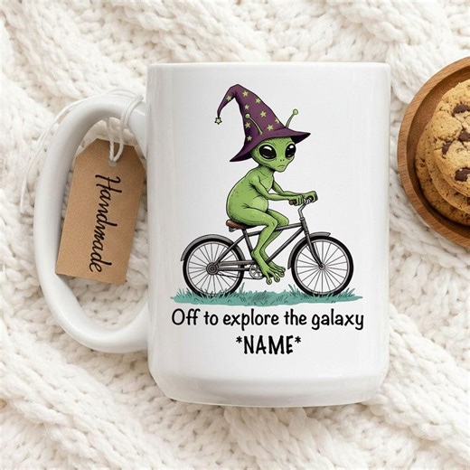 Funny Alien Mug, off to Explore the Galaxy Mug, Alien Lover Gift, Sci-fi Coffee Mug, Space Lover Mug, Wizard Alien Mug, Personalized Mug - Etsy
