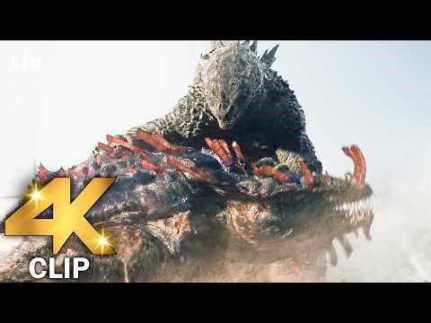 Godzilla Vs Titan X - Fight Scene | MONARCH LEGACY OF MONSTERS SEASON 2 (2026) CLIP 4K