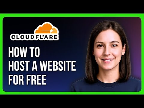 How to Host a Website on Cloudflare for Free
