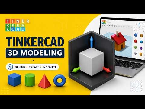 Tinkercad 3D Modeling for Beginners Create Your Designs Promo Video
