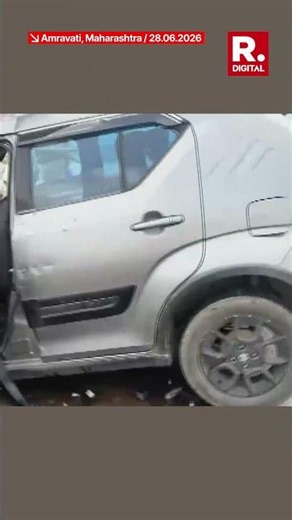 Amravati Horror: Five Of Family Killed As Speeding Car Rams Into Stationary Truck
