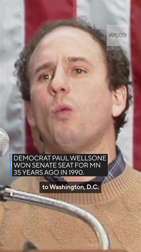 Paul Wellstone's Departure for the U.S. Senate