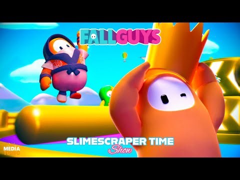 Fall Guys. • Slimescraper Time Show win. • Jump Showdown final. • Time out with 2 other beans. • 🚹👑🎉