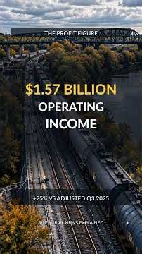 CSX Revenue +12%. Freight Volume +5%. Why the Gap? | Rail News Explained