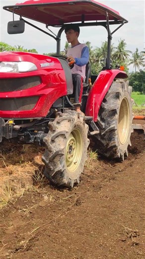 The process of forming agricultural land beds -Agriculture farming #shorts