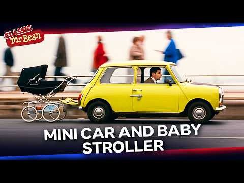 Mr Bean's Crazy Stroller Adventure👶🏻 | Classic Mr Bean