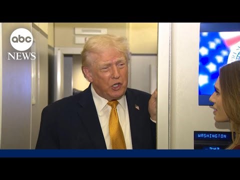 Trump declares 'we're in charge' of Venezuela, issues threats to other countries