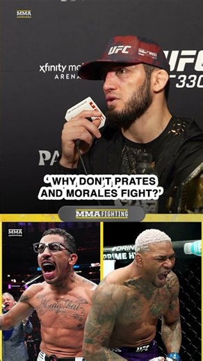 'Why don't Prates & Morales fight?': Islam Mahachev on who should be next for title shot