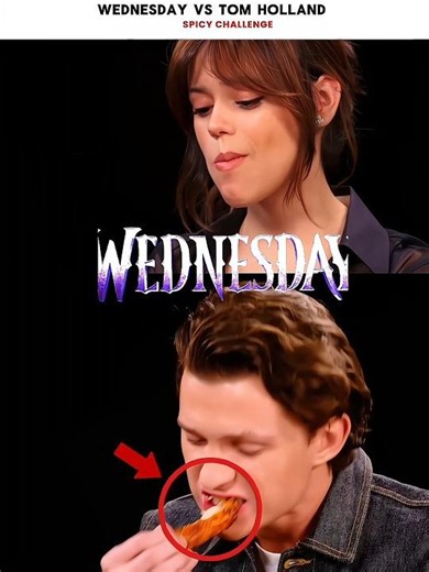 Wednesday Beat Tom Holland?! 🖤⚡ #wednesday #edits