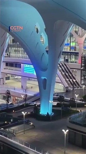 Futuristic look at western China’s largest railway hub