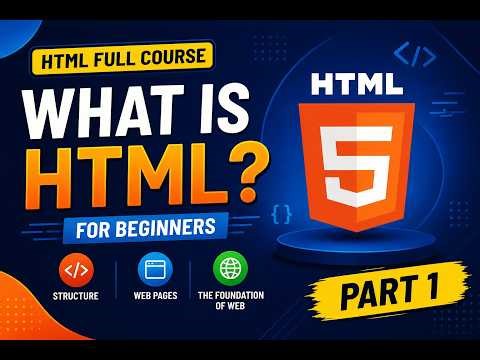 What is HTML in Hindi | HTML Tutorial for Beginners | Part 1 | Vivek Tech Academy