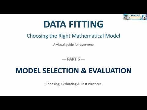 Data fitting explained (part 6) | Choosing the right model and evaluating fit quality