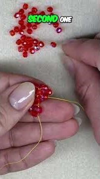 Learn to Right Angle Weave (RAW) Stitch the Easy Way #shorts