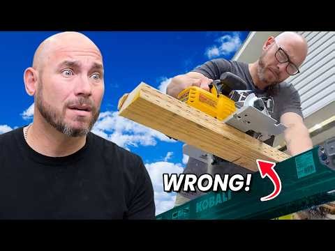 NEVER Use a Circular Saw Like This (Most Beginners Do)