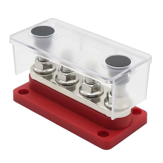 Y1GD 300A/600A Power Distribution Block with Cover, Terminal Studs and Screws, Battery Bus Bar fo...