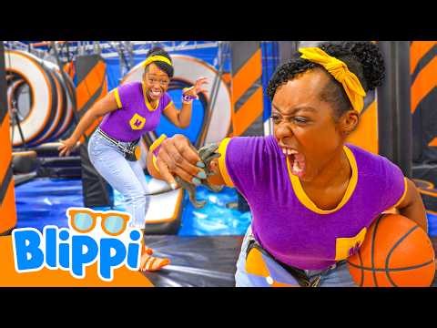 Meekah Roars Like a Dinosaur!🦖 | Blippi Songs 🎶| Educational Songs For Kids