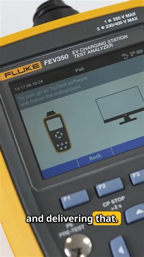 EV charging stations ⚡ 🚗 A reminder that a job isn’t finished until it’s tested, verified and handed over with confidence #FlukeTools https://www.fluke.com/en/product/electrical-testing/emobility/fev350?utm_campaign=Global&utm_medium=organic_social&utm_source=facebook | Fluke Corporation