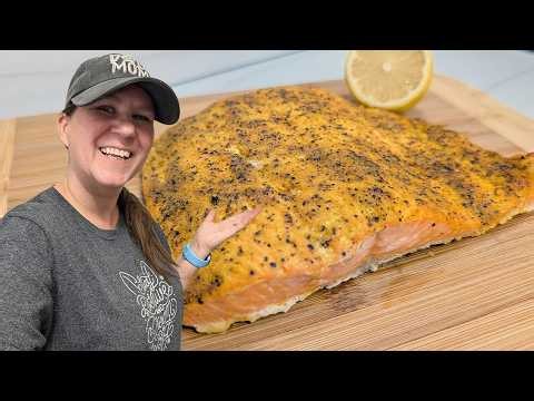 Ridiculously Easy Lemon Pepper Salmon Recipe! 🍋🐟