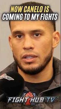 Benavidez REACTS to Canelo planning to show up on fight night!