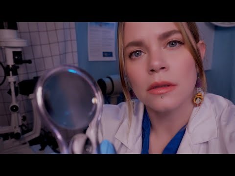 ASMR Eye Exam with a Neuro-Ophthalmologist | Slit Lamp | Medical Roleplay