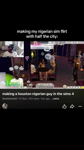 The Sims 4: Making My Nigerian Sim Flirt With Half The City