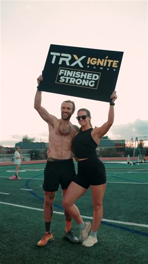 Denver showed UP for our first stop of the TRX Ignite Games! 🔥 It was a scorcher on the turf, but 108 athletes brought absolute fire from the very first heat to the final finish line. Everyone came ready to work, test their capacity, and left it all on the floor—and the consensus was unanimous: it was way harder than expected😉 ⚡️Fastest Time: A huge shoutout to Kristyn Wilbanks and Steven Neuscheler in Mixed Doubles (Team AION) taking first place with a 25:35! ⚡️Gym Battle Winner: Traverse Fit