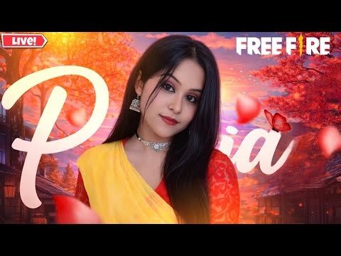 FREE FIRE GIRLS VS BOYS CUSTOM LIVE REACTION | REDEEMCODE GIVEAWAY #freefirelive #pujalive #facecam