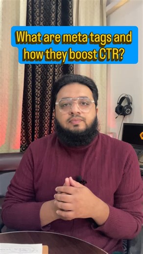 Arslan SEOwala on Instagram: "Most people either ignore meta tags completely or over-optimize them with keywords. Both approaches are wrong. Meta tags are not ranking hacks. They are communication signals. They tell Google what your page is about. They tell users why they should click. And when used correctly, they improve CTR, relevance, and overall SEO clarity. In this video, I explain meta tags in a practical way, not textbook SEO. You’ll understand: • What meta tags actually do in SEO • Diff