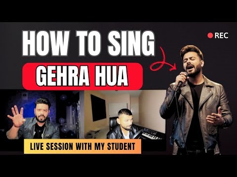 How to sing - Gehra Hua | Singing Live session tutorial | Episode - 228| Sing Along