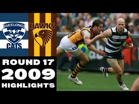 Geelong Cats vs Hawthorn Hawks | Round 17, 2009 | Match Highlights 