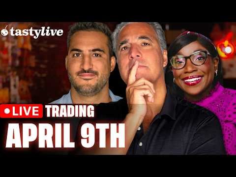 April 9th, 2026 LIVE Stocks, Options & Futures Trading with Pros!(Market Open, Last Call & More)