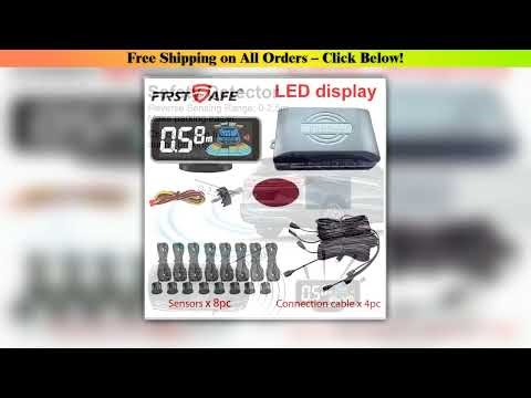 Backlight multi-national voice broadcast prompts, parking LED display, reverse radar detector, 4