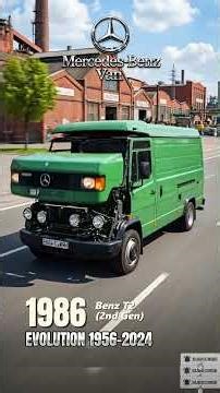 Mercedes-Benz Van Evolution (1956-2024) | From the 1956 Classic to the 2024 VS30! ShiftEvo