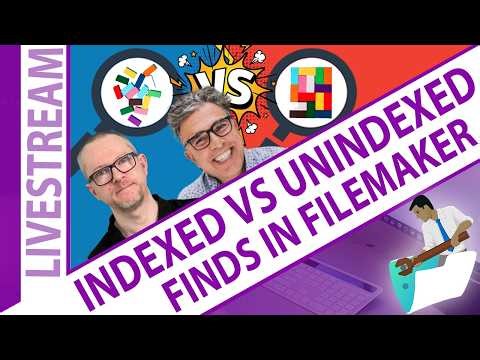 Indexed vs Unindexed Finds in FileMaker with HOnza