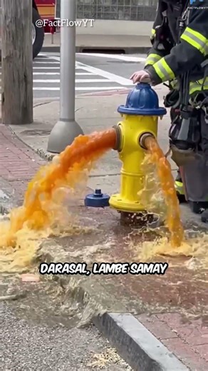 Why Firefighters Waste So Much Water from Hydrants 😳#facts #trendingnow #shorts #youtubeshorts