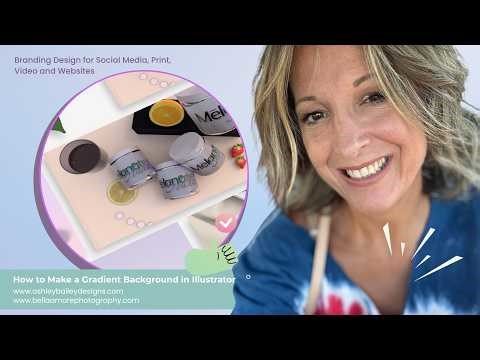 Adobe Illustrator Gradient Tutorial — Design Backgrounds for Social Media, Websites & Brand Identity