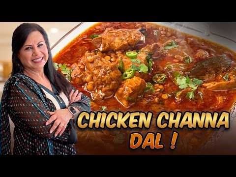 Mere Hubby ki Favorite Chicken Channa Dal Recipe - RKK